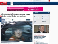 Bild zum Artikel: Gegenentwurf in der Flüchtlingskrise - Nach Schließung der Balkanroute: Diese Länder wollen Merkel nun isolieren