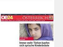 Bild zum Artikel: Immer mehr Türken kaufen sich syrische Kinderbräute