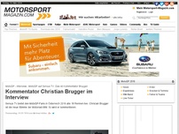 Bild zum Artikel: MotoGP - Interview - MotoGP auf Servus TV: Das ist Kommentator Brugger: Kommentator Christian Brugger im Interview