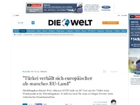 Bild zum Artikel: Peter Altmaier: 'Türkei verhält sich europäischer als manches EU-Land'