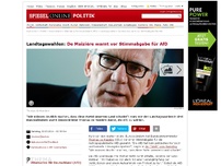 Bild zum Artikel: Landtagswahlen: De Maizière warnt vor Stimmabgabe für AfD