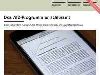 Bild zum Artikel: Artikel 'Das AfD-Programm entschlüsselt'