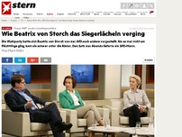 Bild zum Artikel: 'Anne Will' zu den Landtagswahlen: Wie Beatrix von Storch das Siegerlächeln verging