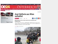 Bild zum Artikel: Asyl-Helferin aus Wien verhaftet