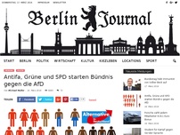 Bild zum Artikel: Antifa, Grüne und SPD starten Bündnis gegen die AfD