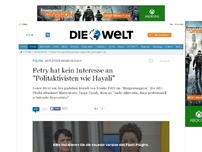 Bild zum Artikel: Geplatzer MoMa-Besuch: Petry hat kein Interesse an 'Politaktivisten wie Hayali'