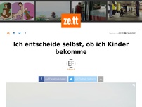 Bild zum Artikel: Lasst mich in Ruhe mit den Kindern, die ich nicht haben will