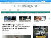 Bild zum Artikel: 'Sie hat Europa zugrunde gerichtet' – so geht ein britischer Finanzexperte mit Merkel ins Gericht
