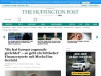 Bild zum Artikel: 'Sie hat Europa zugrunde gerichtet' – so geht ein britischer Finanzexperte mit Merkel ins Gericht
