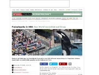 Bild zum Artikel: Freizeitparks in USA: Sea World verzichtet auf Orcas