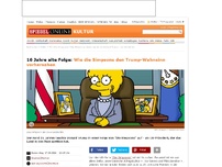 Bild zum Artikel: 16 Jahre alte Folge: Wie die Simpsons den Trump-Wahnsinn vorhersahen