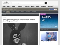 Bild zum Artikel: 18.03.2016 | Ariana Grande, Ariana Grande präsentiert den Song 'Be Alright' aus ihrem Album 'Dangerous Woman'