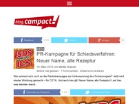 Bild zum Artikel: PR-Kampagne für Schiedsverfahren: Neuer Name, alte Rezeptur