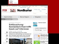 Bild zum Artikel: Hand in Hand gegen Rassismus: Kaum Menschen beim Kennenlern-Fest