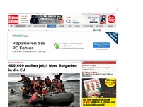 Bild zum Artikel: 400.000 wollen jetzt über Bulgarien in die EU