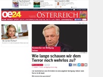 Bild zum Artikel: Wie lange schauen wir dem Terror noch wehrlos zu?