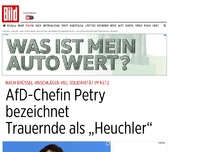 Bild zum Artikel: Nach Brüssel-Terror - AfD-Chefin Petry: Trauernde sind „Heuchler“