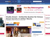 Bild zum Artikel: Studio Amani: So schlecht steht es um die Amani-Show in der dritten Woche!