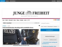 Bild zum Artikel: Sicherheitsbehörden: Anschlag steht unmittelbar bevor