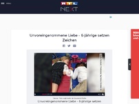 Bild zum Artikel: Unvoreingenommene Liebe - 6-Jährige setzen Zeichen