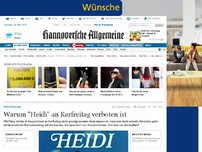 Bild zum Artikel: Warum 'Heidi' an Karfreitag verboten ist