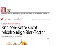 Bild zum Artikel: Bestes Praktikum der Welt - Kneipen-Kette sucht reisefreudige Bier-Tester