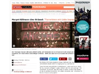 Bild zum Artikel: Margot Käßmann über Brüssel: 'Terroristen mit Liebe begegnen'