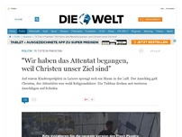 Bild zum Artikel: 70 Tote in Pakistan: 'Wir haben das Attentat begangen, weil Christen unser Ziel sind'