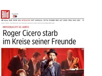 Bild zum Artikel: +++ BILD Breaking News +++ - Roger Cicero tot - Hirnschlag!