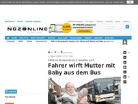 Bild zum Artikel: Fälle in Grevenbroich häufen sich - Fahrer wirft Mutter mit Baby aus dem Bus