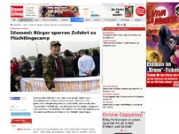 Bild zum Artikel: Idomeni: Bürger sperren Zufahrt zu Flüchtlingscamp