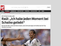 Bild zum Artikel: Raúl: „Ich habe jeden Moment bei Schalke geliebt“