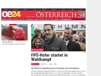 Bild zum Artikel: FPÖ-Hofer startet in Wahlkampf