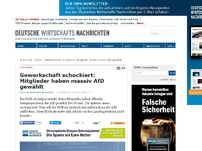 Bild zum Artikel: Gewerkschaft schockiert: Mitglieder haben massiv AfD gewählt