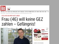 Bild zum Artikel: Sie liest lieber Bücher - Frau (46) will keine GEZ zahlen – Gefängnis!