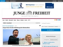 Bild zum Artikel: Junge Union fordert Anhebung des Rentenalters