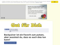 Bild zum Artikel: Backpulver ist ein Favorit zum putzen, aber wusstest du, dass es auch dies tun kann?