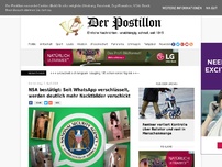 Bild zum Artikel: NSA bestätigt: Seit WhatsApp verschlüsselt, werden deutlich mehr Nacktbilder verschickt