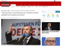 Bild zum Artikel: “Symbol der Unterdrückung”: Norbert Hofer plädiert für Kopftuchverbot