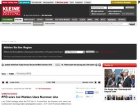 Bild zum Artikel: FPÖ wäre bei Wahlen klare Nummer eins