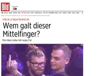 Bild zum Artikel: Frei.Wild-Eklat beim ECHO - Wem galt dieser Mittelfinger?