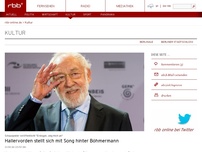 Bild zum Artikel: Hallervorden legt im Streit um Erdogan-Satire nach