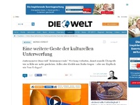 Bild zum Artikel: Werbe-Verbot: Eine weitere Geste der kulturellen Unterwerfung