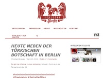 Bild zum Artikel: Heute neben der türkischen Botschaft in Berlin