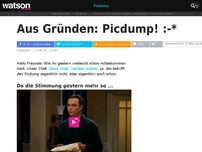 Bild zum Artikel: Aus Gründen: Picdump! :-*