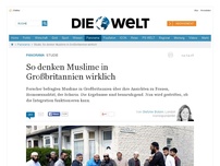 Bild zum Artikel: Studie: So denken Muslime in Großbritannien wirklich