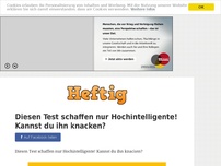 Bild zum Artikel: Diesen Test schaffen nur Hochintelligente! Kannst du ihn knacken?