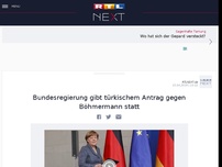 Bild zum Artikel: Bundesregierung gibt türkischem Antrag gegen Böhmermann statt