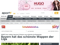 Bild zum Artikel: Bayern hat das schönste Wappen der Liga