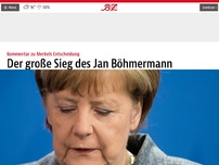 Bild zum Artikel: Der große Sieg des Jan Böhmermann